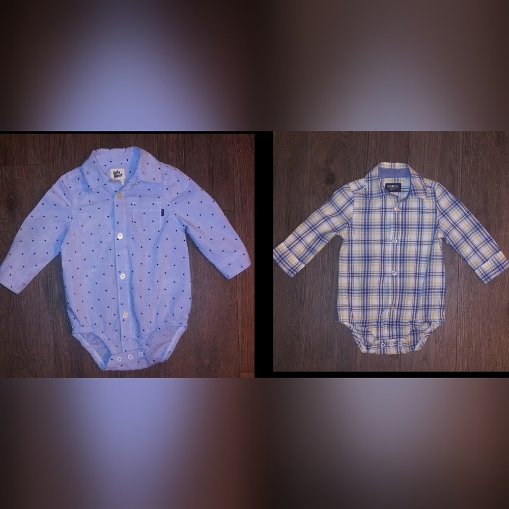 OshKosh B'Gosh Baby Boys' Long-Sleeve Bodysuit